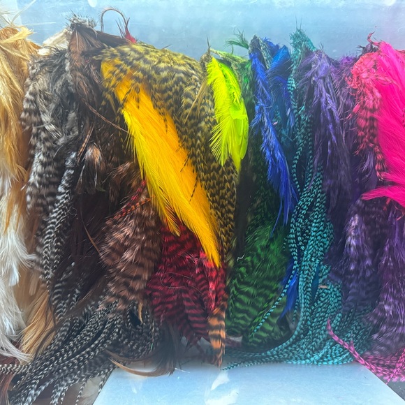 CUSTOM FEATHER EARRINGS - Picture 4 of 16